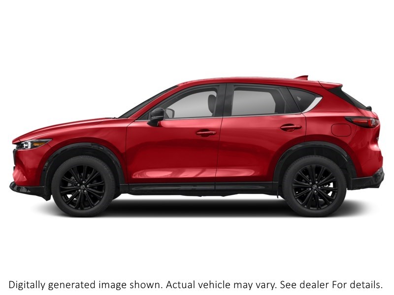 2023 Mazda Cx-5 Sport Design W/Turbo AWD Soul Red Crystal Metallic  Shot 3