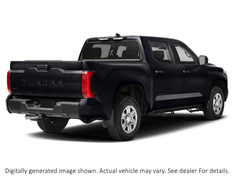 2022 Toyota Tundra 4x4 Crewmax SR Midnight Black Metallic  Shot 19