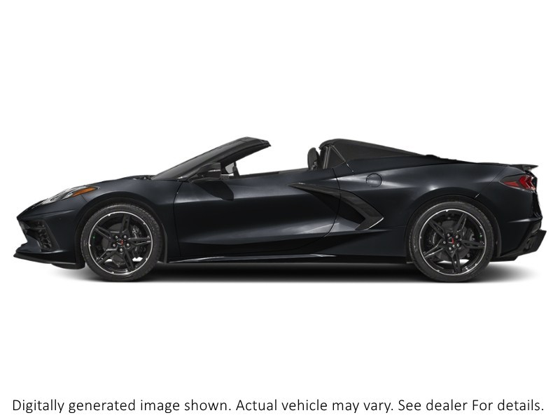 2025 Chevrolet Corvette Convertible | 1Lt | Exhaust | Tinted | Only6700km Black  Shot 3
