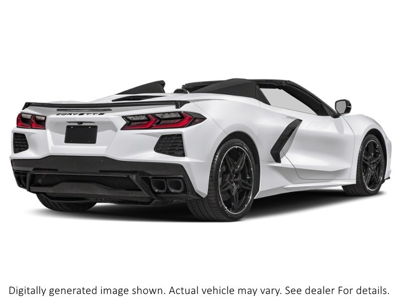 2025 Chevrolet Corvette 2Dr Stingray Conv W/1Lt Arctic White  Shot 6