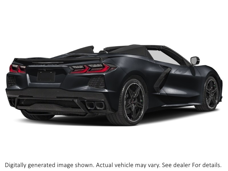 2025 Chevrolet Corvette Convertible | 1Lt | Exhaust | Tinted | Only6700km Black  Shot 2