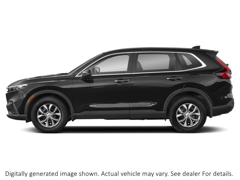 2024 Honda Cr-V Lx-B 2WD Crystal Black Pearl  Shot 3