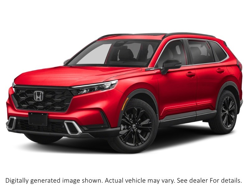 2024 Honda Cr-V Hybrid Touring AWD Radiant Red Metallic  Shot 24