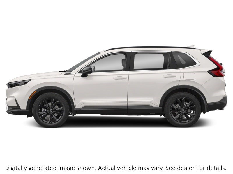 2025 Honda Cr-V Hybrid Touring AWD Platinum White Pearl  Shot 3