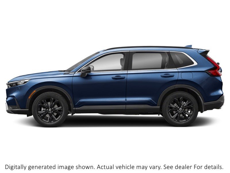 2024 Honda Cr-V Hybrid Touring AWD Canyon River Blue Metallic  Shot 5