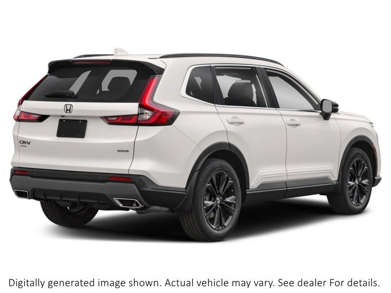 2025 Honda Cr-V Hybrid Touring AWD Platinum White Pearl  Shot 2