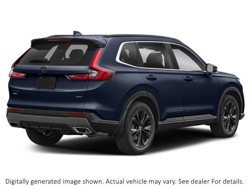2023 Honda CR-V Hybrid Touring AWD Canyon River Blue Metallic  Shot 2