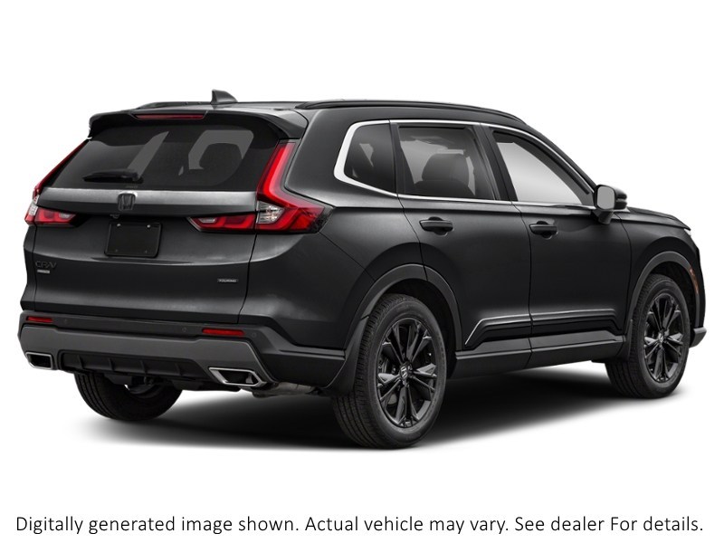 2024 Honda Cr-V Hybrid Touring AWD Crystal Black Pearl  Shot 18