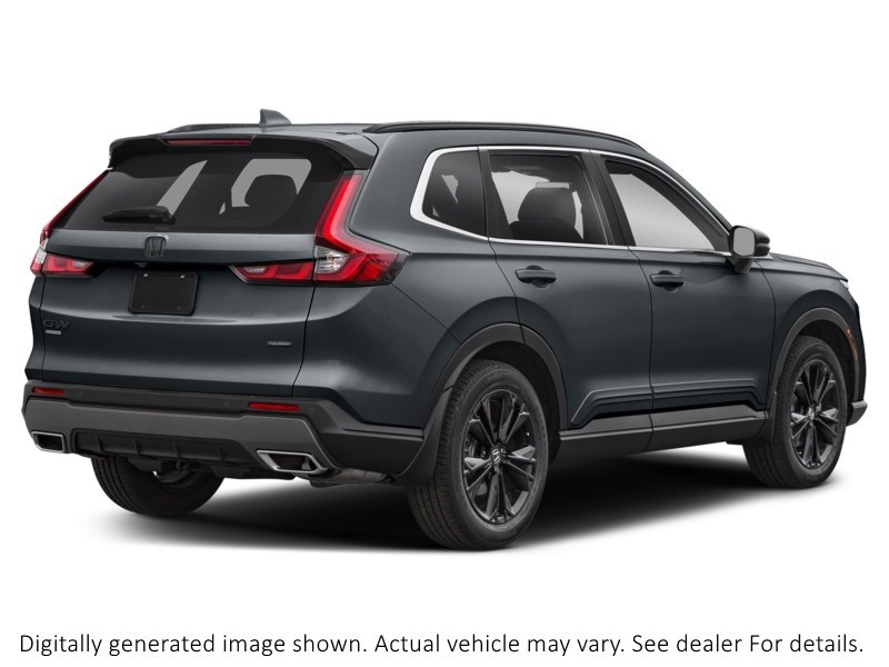 2024 Honda CR-V Hybrid Touring AWD Meteoroid Grey Metallic  Shot 2