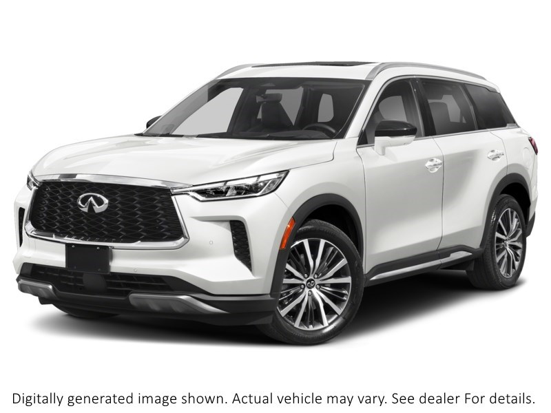 2023 Infiniti Qx60 Sensory AWD Majestic White Tri Coat Pearl  Shot 4