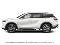 2023 Infiniti Qx60 Sensory AWD Majestic White Tri Coat Pearl  Shot 3