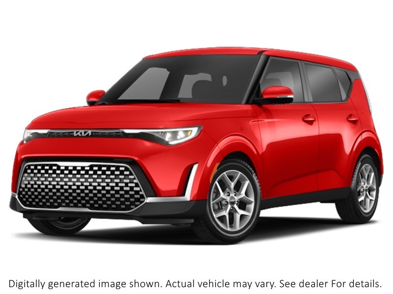 2023 Kia Soul EX Ivt Inferno Red  Shot 2