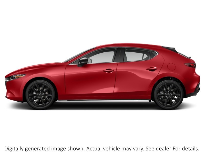 2023 Mazda Mazda3 GT w/Turbo Auto i-ACTIV AWD Soul Red Crystal Metallic  Shot 4