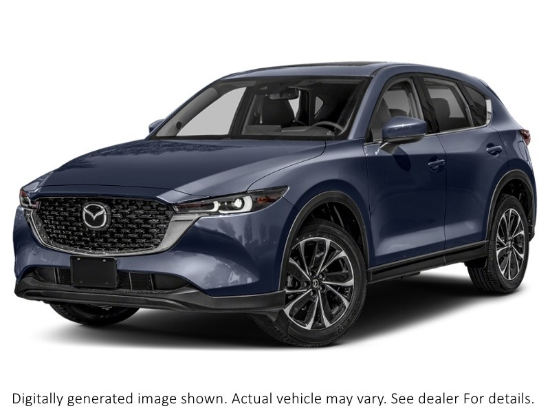 2022 Mazda Cx-5 GT AWD Deep Crystal Blue Mica  Shot 4