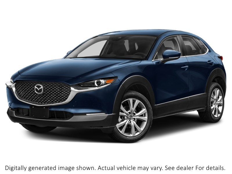 2026 Mazda Cx-30 Gs AWD Deep Crystal Blue Mica  Shot 4