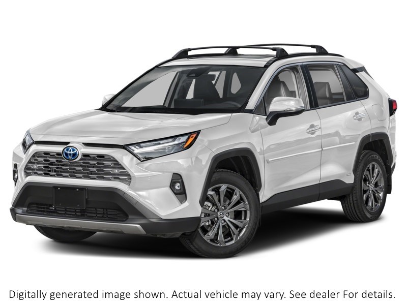 2025 Toyota RAV4 Hybrid Hybrid Limited AWD Wind Chill Pearl  Shot 10