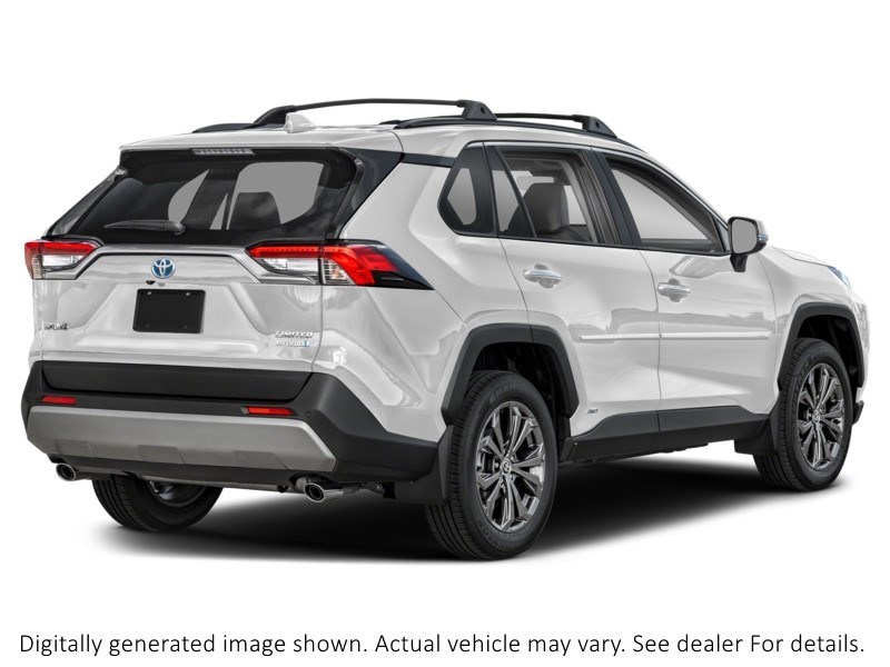 2025 Toyota RAV4 Hybrid Hybrid Limited AWD Wind Chill Pearl  Shot 8