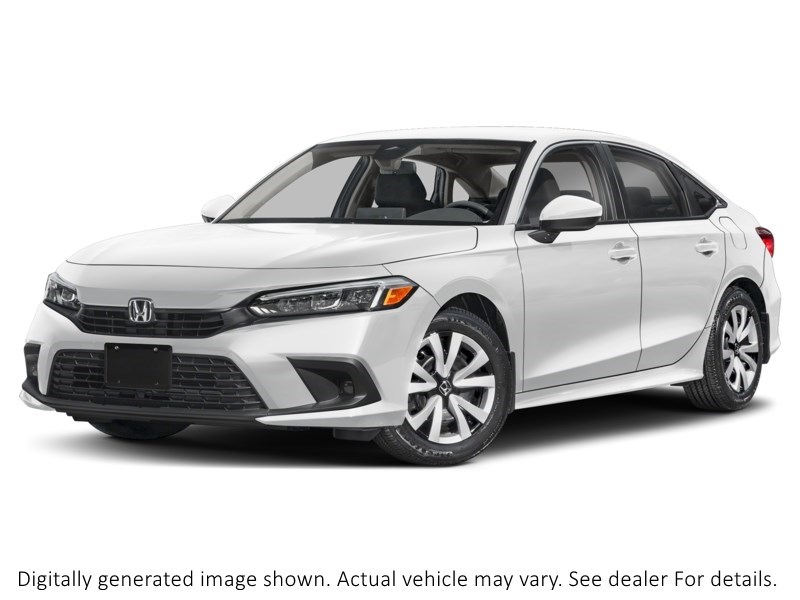 2024 Honda Civic Lx-B CVT Platinum White Pearl  Shot 3