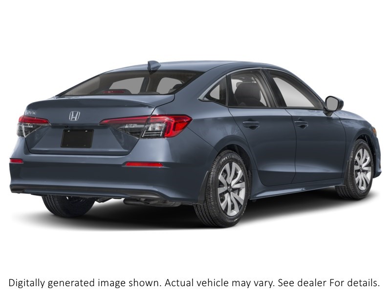 2024 Honda Civic Sedan Lx-B CVT Meteoroid Grey Metallic  Shot 4