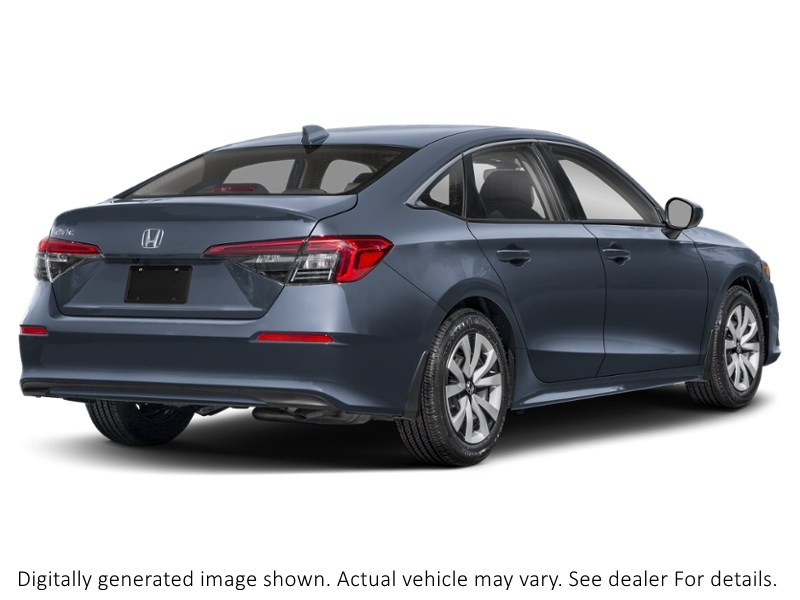 2024 Honda Civic Sedan Lx-B CVT Meteoroid Grey Metallic  Shot 4