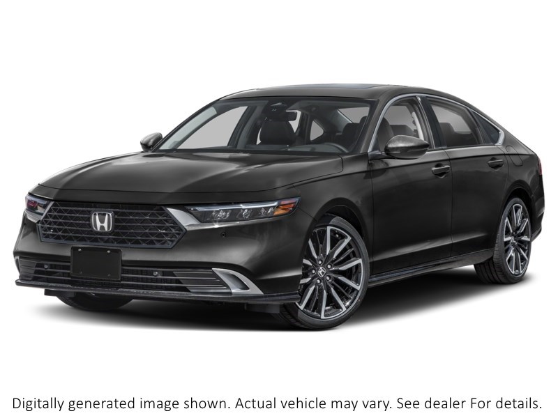 2025 HONDA ACCORD HYBRID TOURING ECVT crystal black pearl  Shot 4