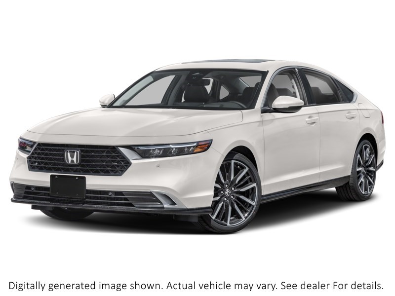 2025 Honda Accord Hybrid Touring eCVT platinum white pearl  Shot 1