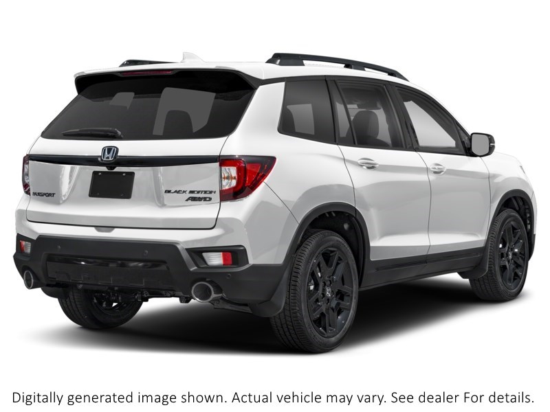 2025 Honda Passport Black Edition AWD Platinum White Pearl  Shot 6