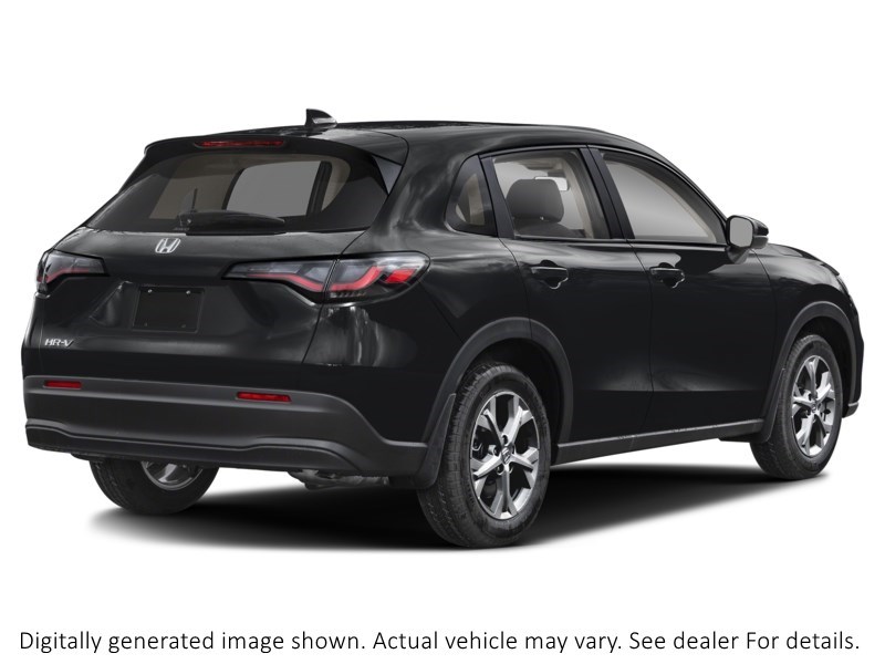 2025 Honda Hr-V LX AWD CVT Crystal Black Pearl  Shot 2