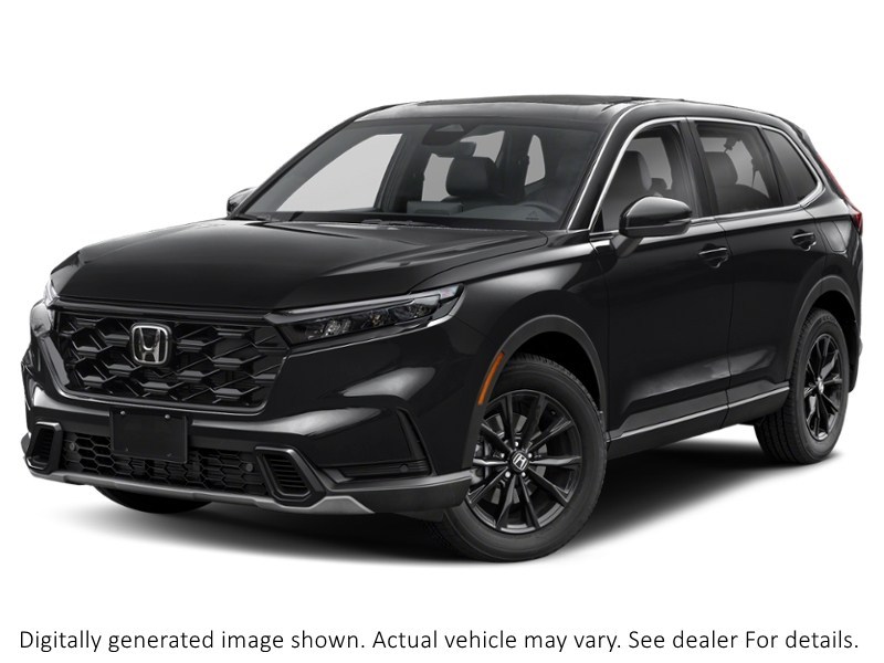 2025 Honda Cr-V Hybrid Ex-L AWD Crystal Black Pearl  Shot 1