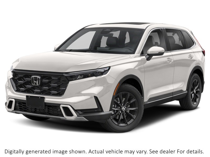 2025 Honda CR-V Hybrid EX-L AWD platinum white pearl  Shot 1