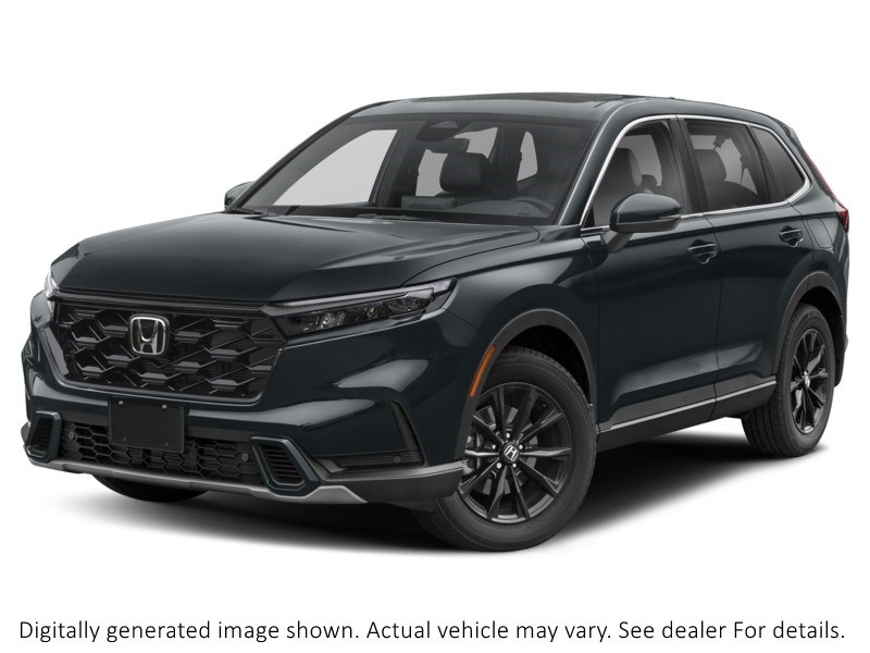 2025 HONDA CR-V HYBRID EX-L AWD Meteoroid Grey Metallic  Shot 1