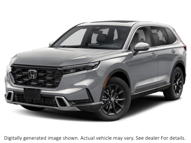 2025 Honda Cr-V Hybrid Ex-L AWD Solar Silver Metallic  Shot 23