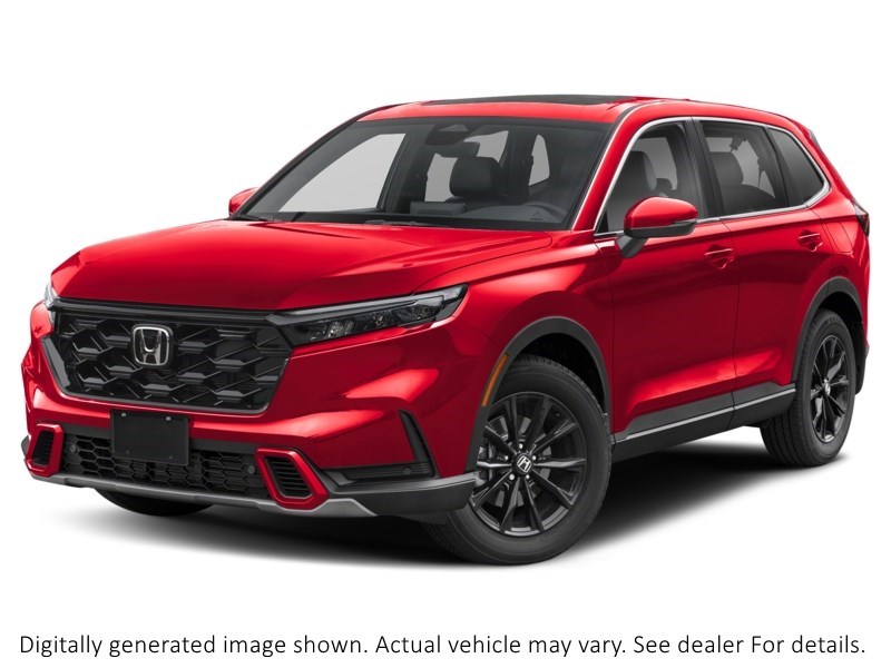 2025 Honda Cr-V Hybrid Ex-L AWD Radiant Red Metallic  Shot 29