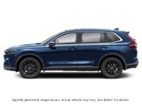 2025 Honda Cr-V Hybrid Ex-L AWD Canyon River Blue Metallic  Shot 5