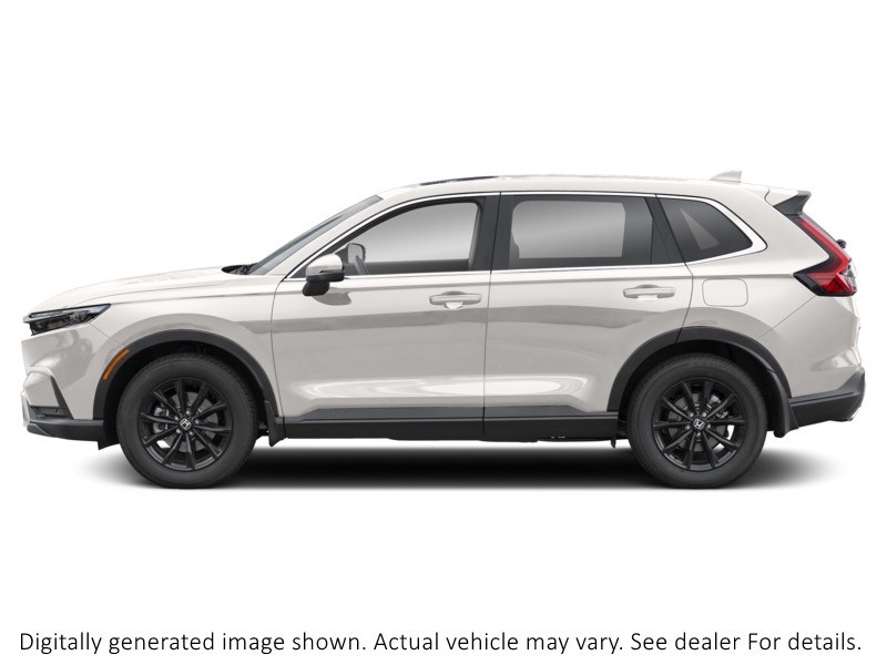 2025 Honda CR-V Hybrid EX-L AWD platinum white pearl  Shot 3