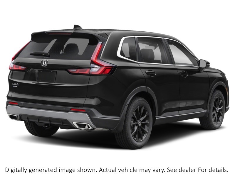 2024 Honda CR-V Hybrid EX-L AWD Crystal Black Pearl  Shot 2