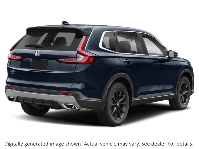 2024 Honda CR-V Hybrid EX-L AWD Canyon River Blue Metallic  Shot 2