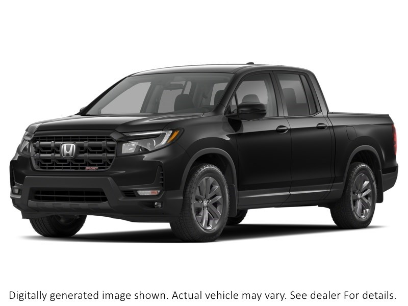 2025 HONDA RIDGELINE SPORT AWD Crystal Black Pearl  Shot 4