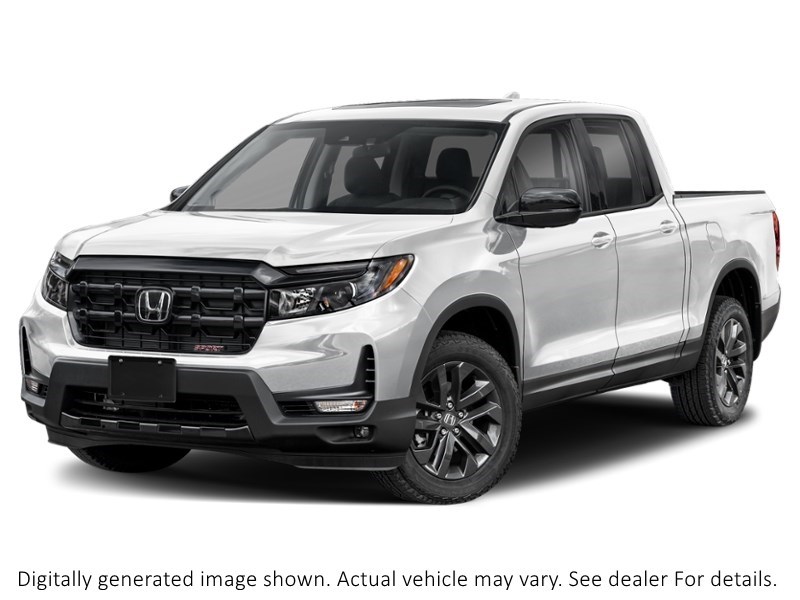 2026 Honda Ridgeline Sport AWD Platinum White Pearl  Shot 4