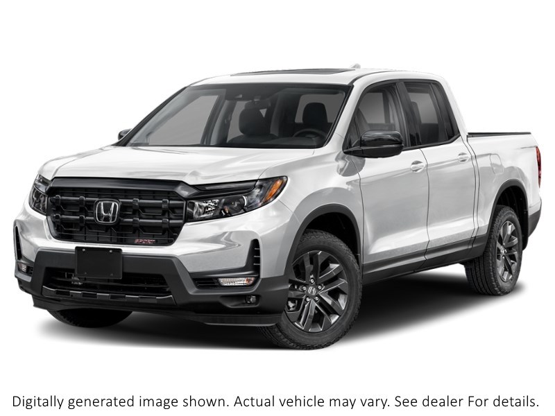 2026 Honda Ridgeline Sport AWD Platinum White Pearl  Shot 1