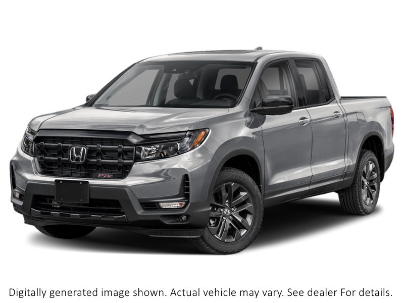 2026 Honda Ridgeline Sport AWD Solar Reflection Silver Metallic  Shot 4