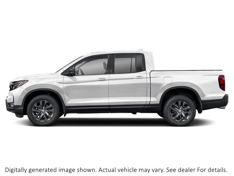 2026 Honda Ridgeline Sport AWD Platinum White Pearl  Shot 3