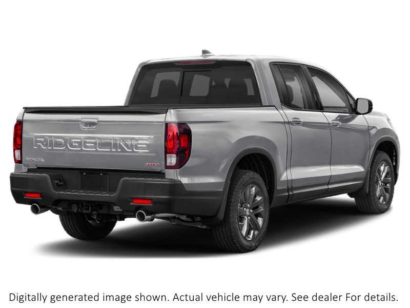 2026 Honda Ridgeline Sport AWD Solar Reflection Silver Metallic  Shot 6