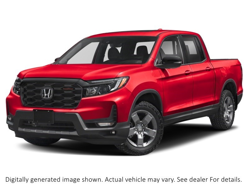 2026 Honda Ridgeline TrailSport AWD Radiant Red Metallic II  Shot 1