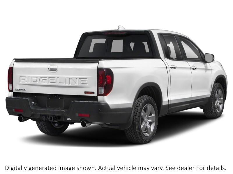 2025 HONDA RIDGELINE TRAILSPORT AWD Platinum White Pearl  Shot 2