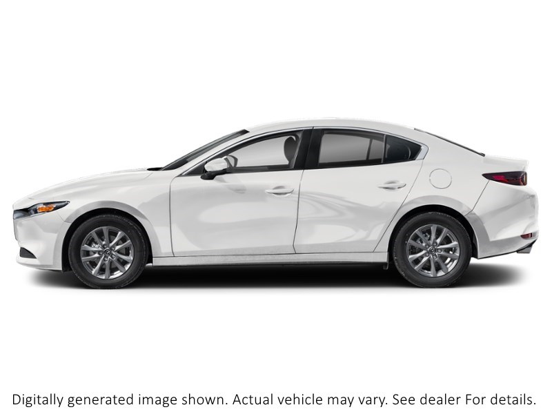 2026 Mazda Mazda3 GX FWD Snowflake White Pearl  Shot 5