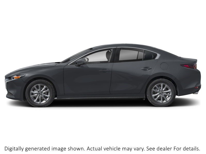 2026 Mazda Mazda3 GX FWD Jet Black Mica  Shot 3