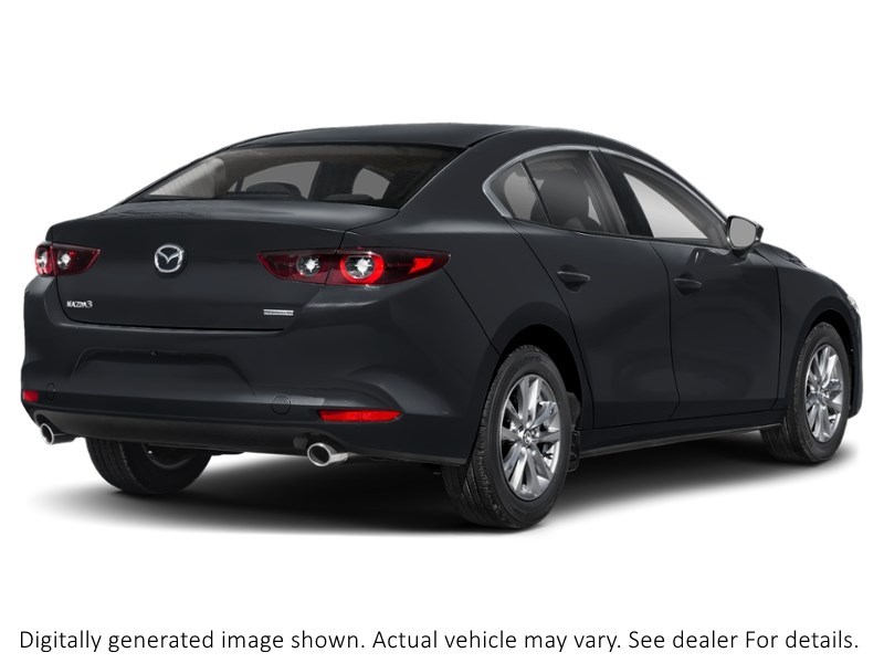 2026 Mazda Mazda3 GX FWD Jet Black Mica  Shot 2