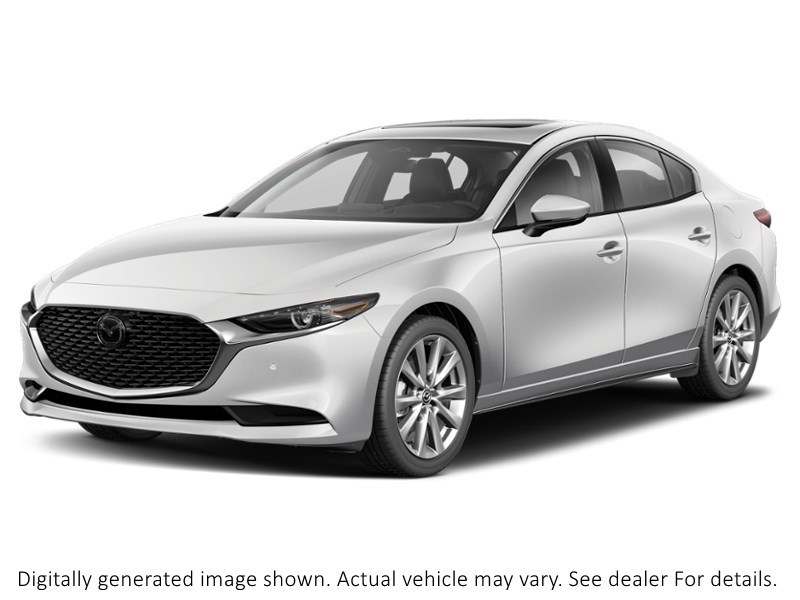 2026 Mazda Mazda3 GT I-Activ AWD Snowflake White Pearl  Shot 3