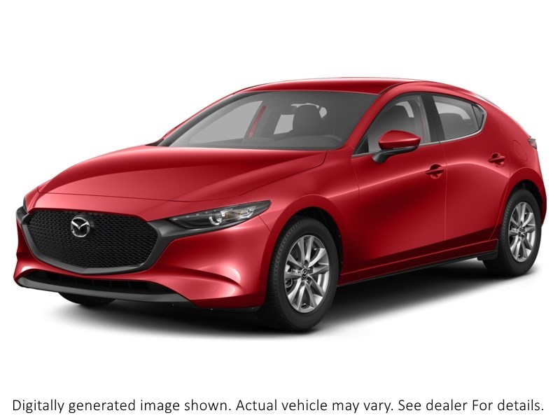 2025 Mazda Mazda3 Sport GX Auto FWD Soul Red Crystal Metallic  Shot 1